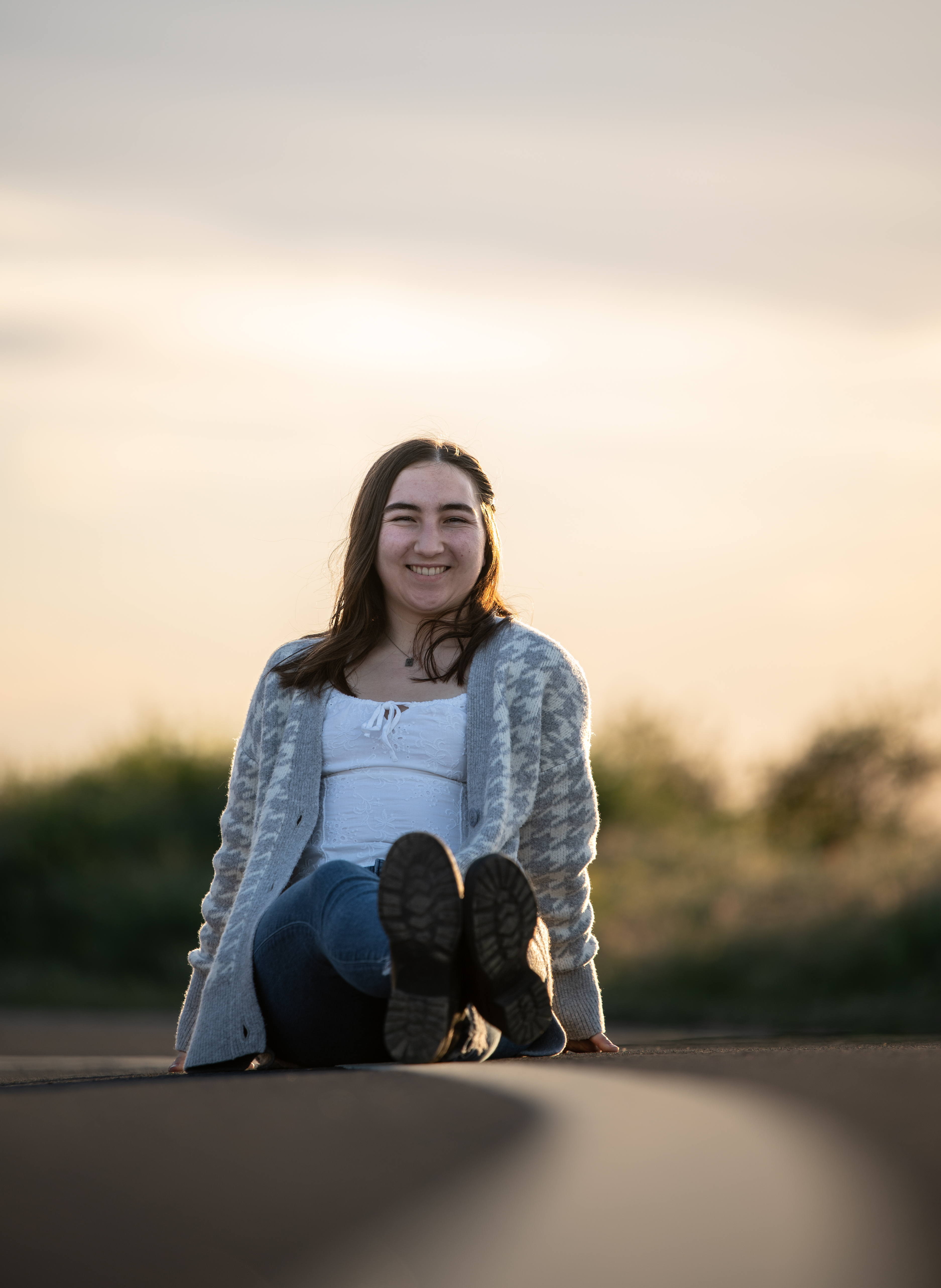 Senior portrait photograph